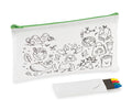 CRAY Non-Woven Pencil Case with 4 Crayons