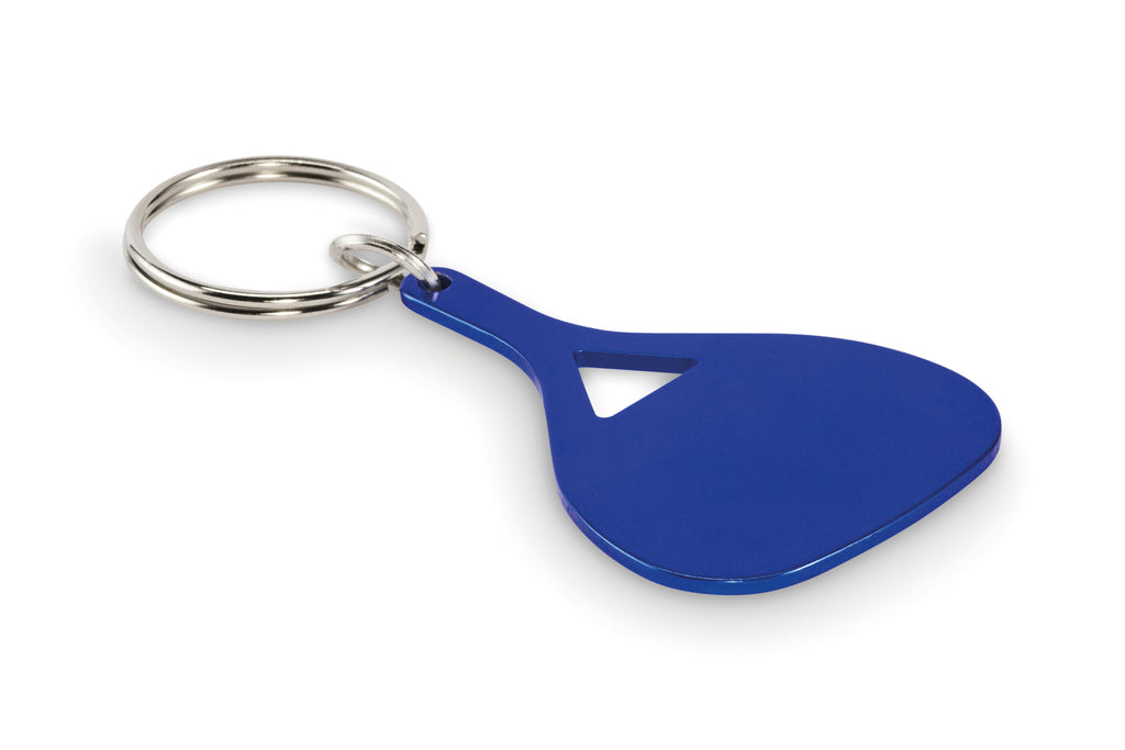 KEPAD Recycled Aluminium Paddle-Shaped Key Ring