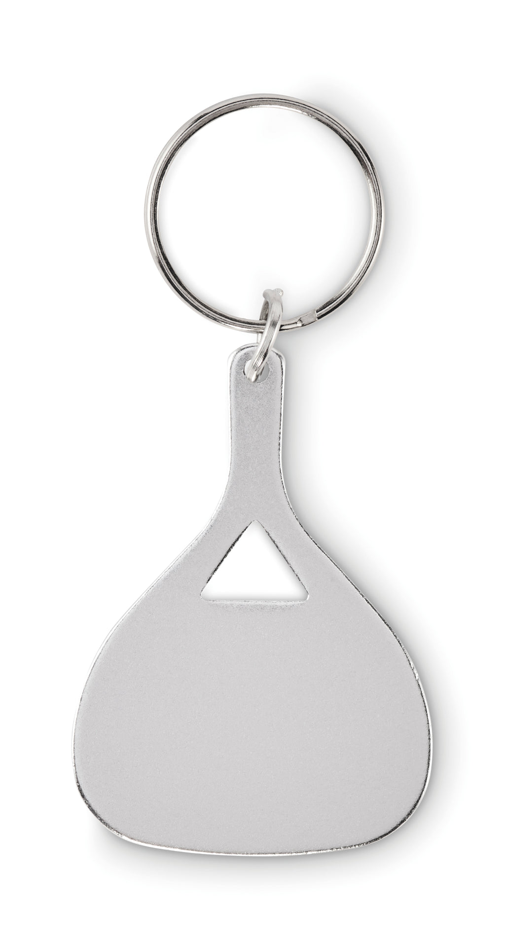 KEPAD Recycled Aluminium Paddle-Shaped Key Ring