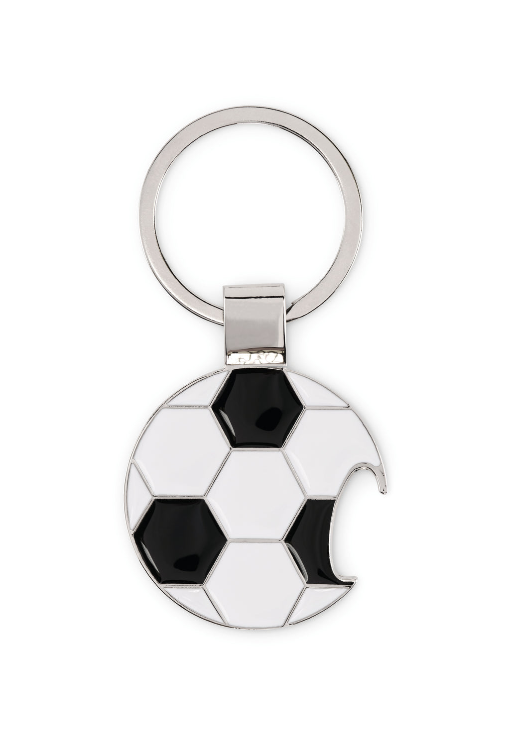 Open Goal Football Keyring with Bottle Opener