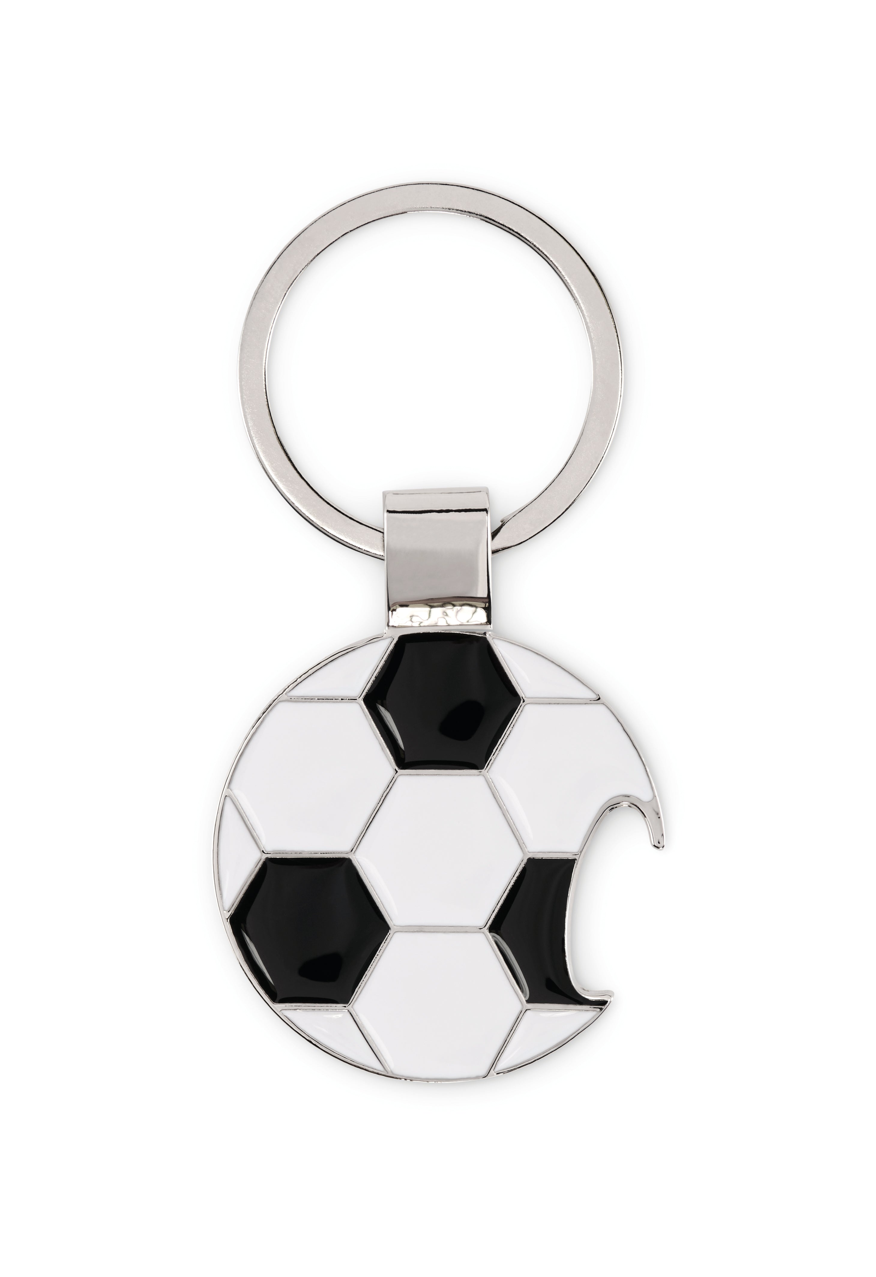 Open Goal Football Keyring with Bottle Opener