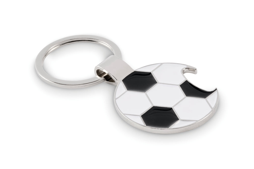 Open Goal Football Keyring with Bottle Opener