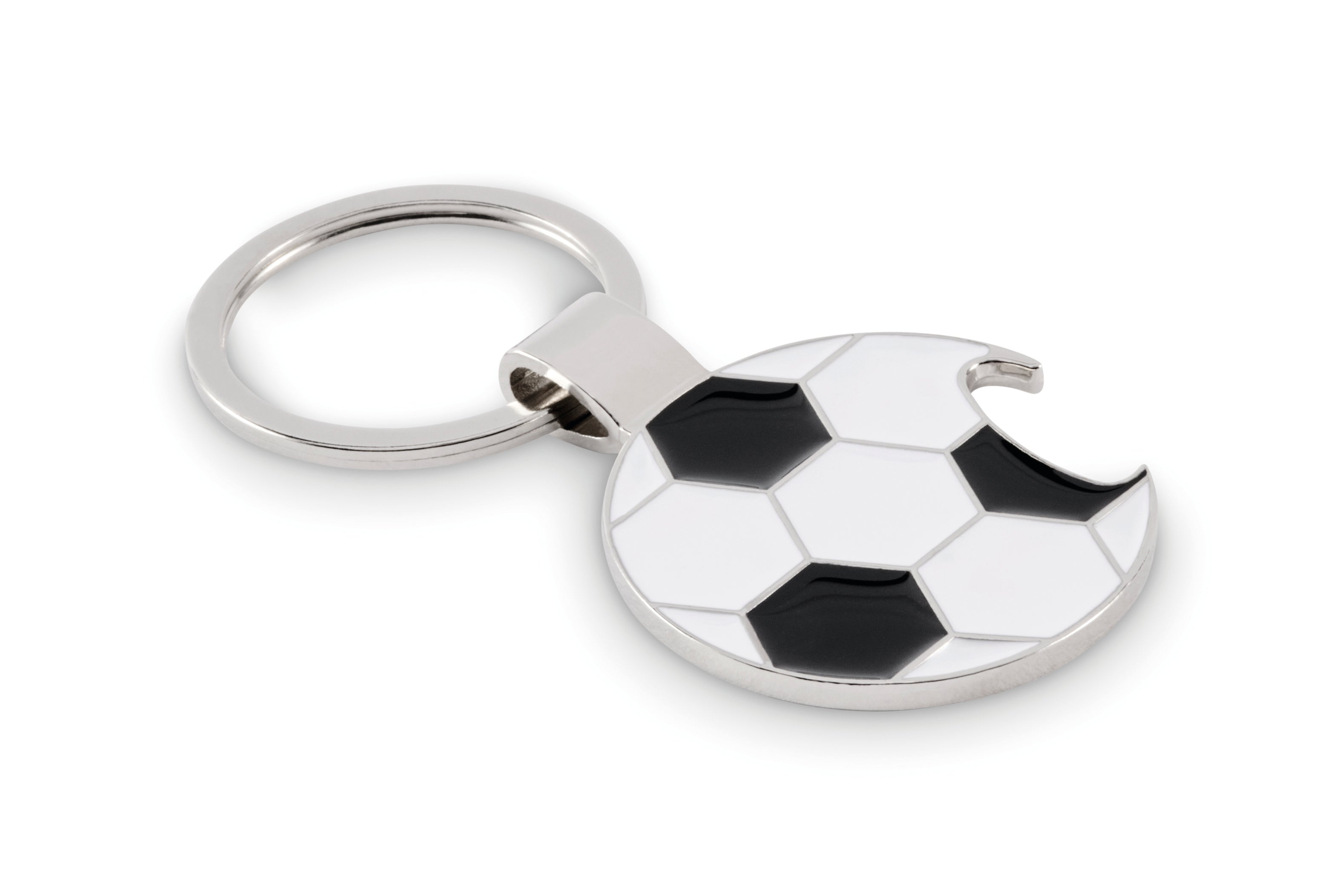 Open Goal Football Keyring with Bottle Opener