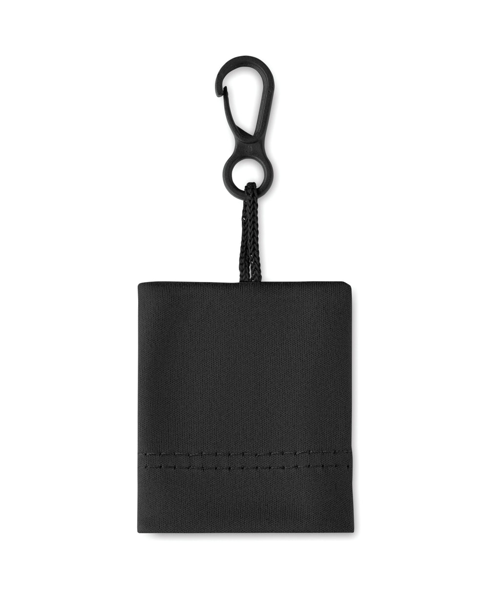 Clear RPET Microfibre Cleaning Cloth with Pouch