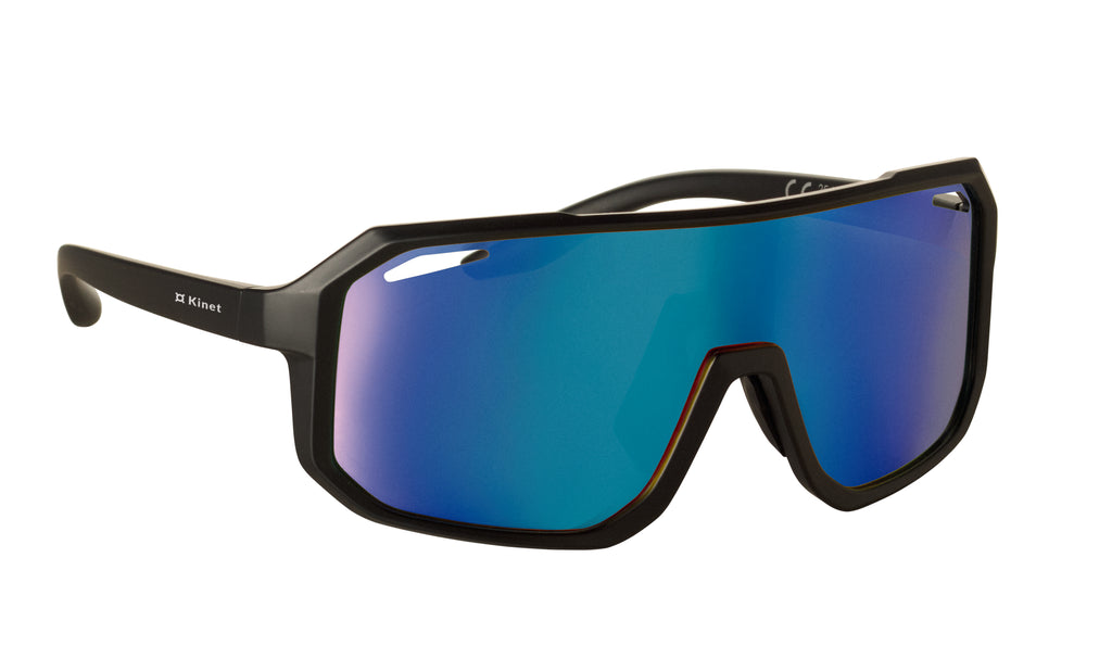 Flash Sport Sunglasses with Mirrored UV400 Lenses
