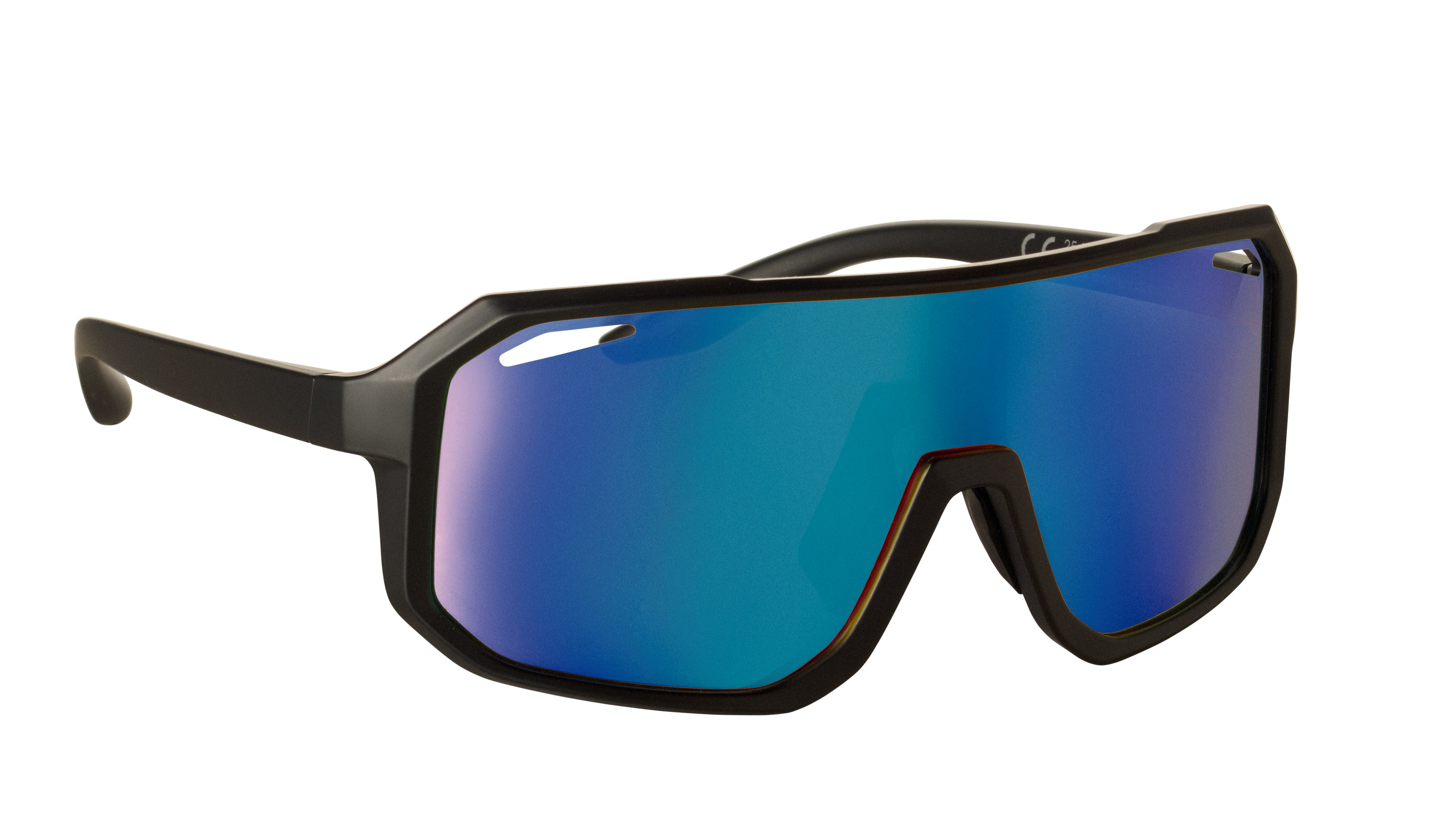Flash Sport Sunglasses with Mirrored UV400 Lenses