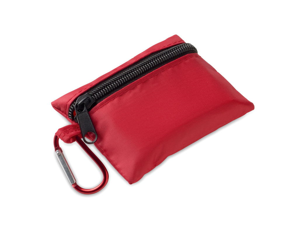 CAREONE Compact First Aid Kit with Carabiner