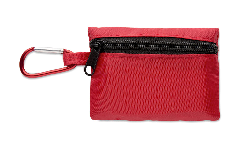 CAREONE Compact First Aid Kit with Carabiner