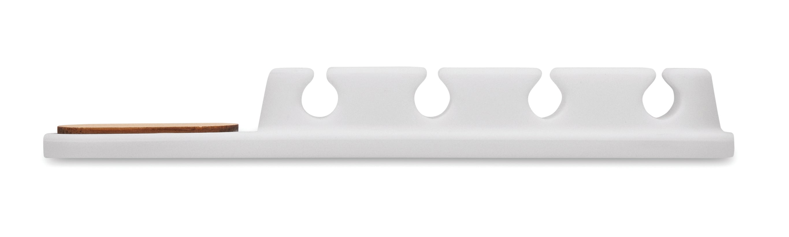 ORDER Silicone Cable Organiser with Bamboo Detail