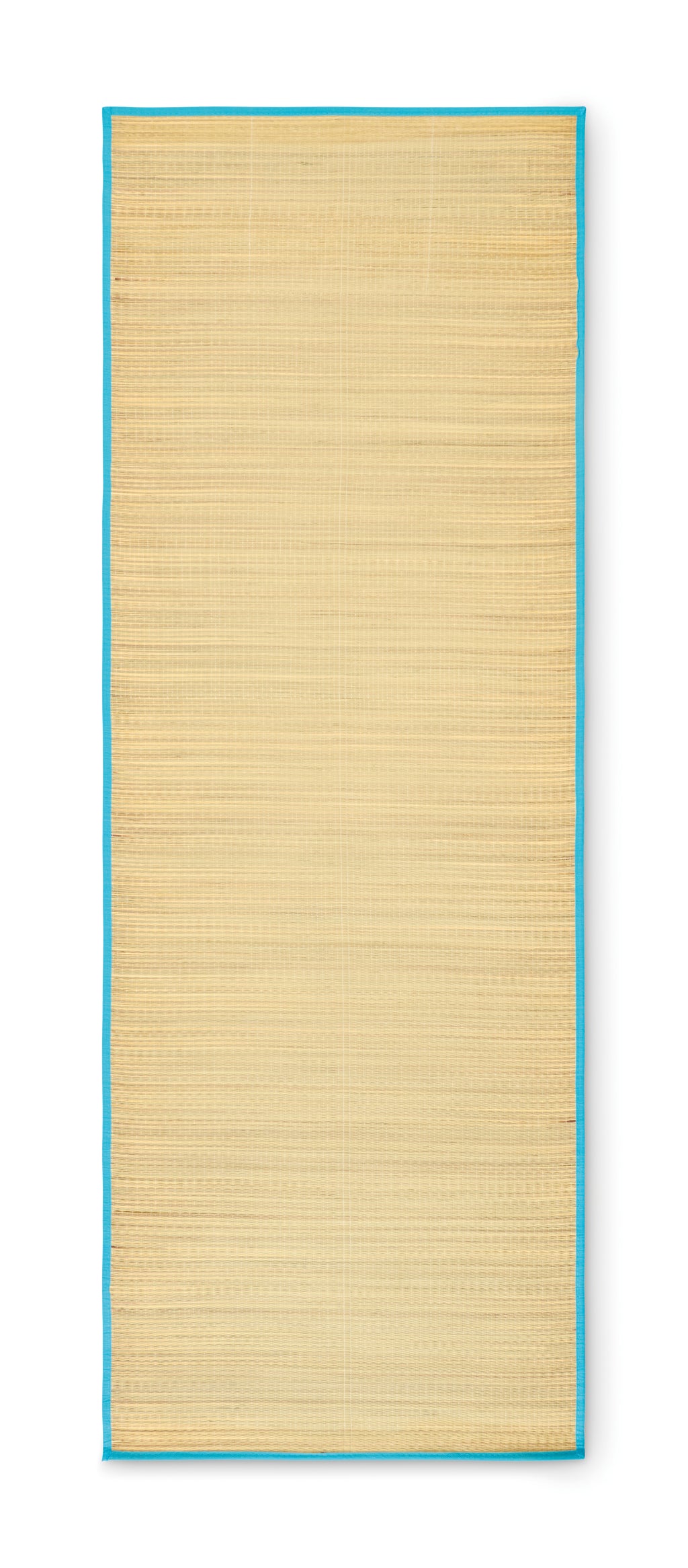 RAFIA Natural Straw Roll-Up Beach Mat