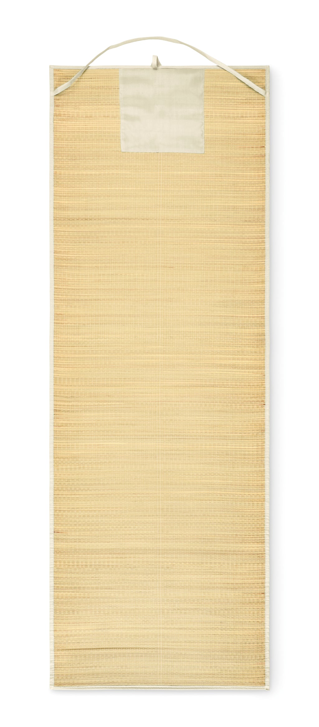 RAFIA Natural Straw Roll-Up Beach Mat