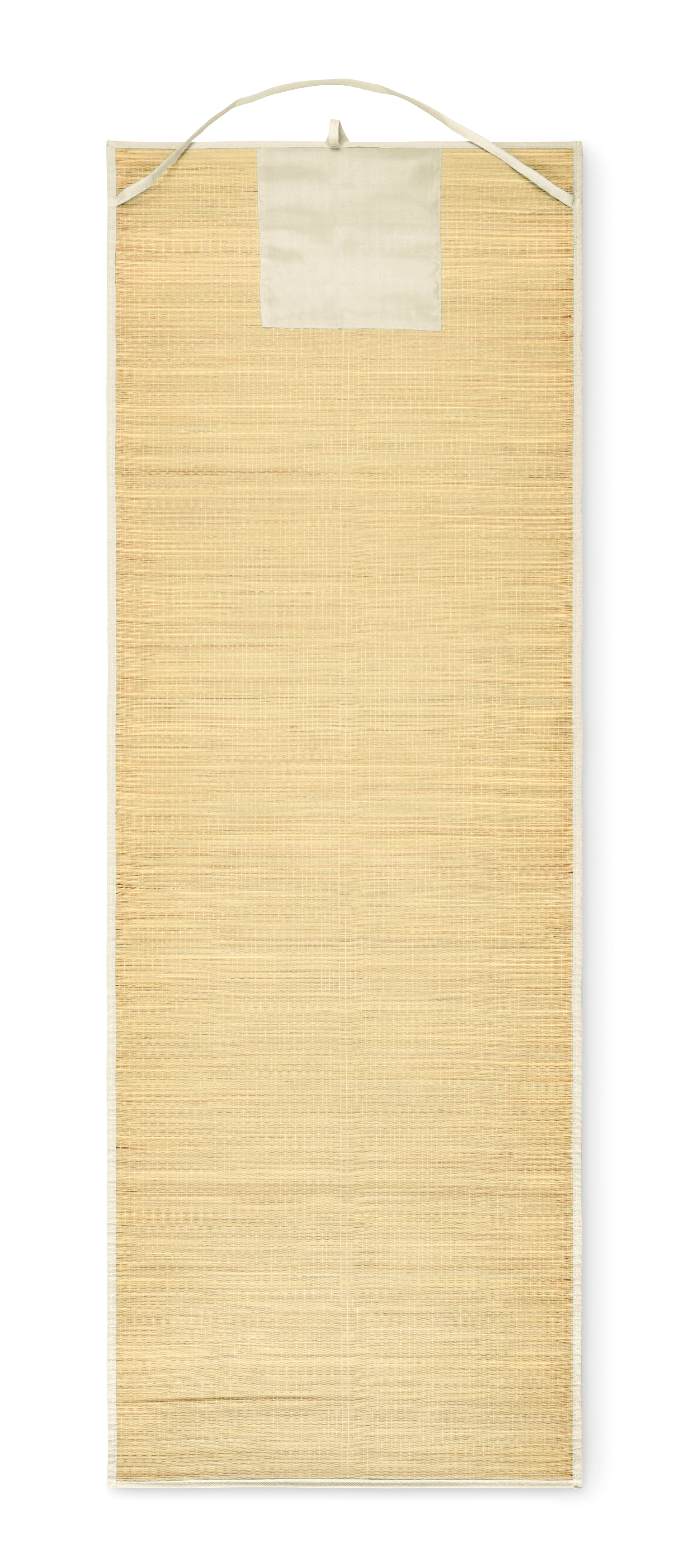RAFIA Natural Straw Roll-Up Beach Mat