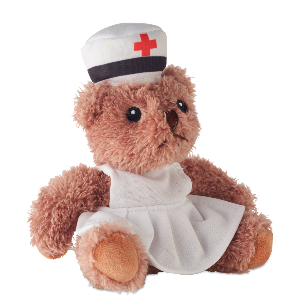 NURSE Teddy Bear Plush in Nurse Outfit