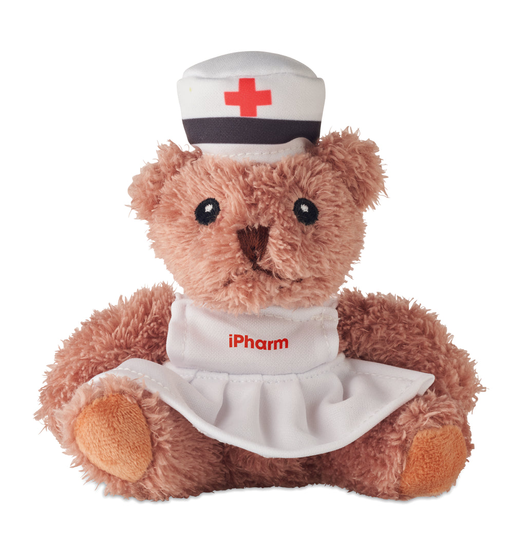 NURSE Teddy Bear Plush in Nurse Outfit