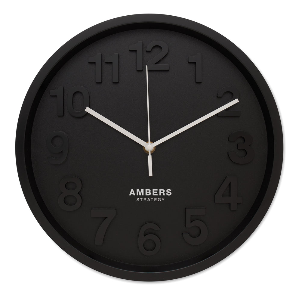 MURO Wall Clock with Silent Movement