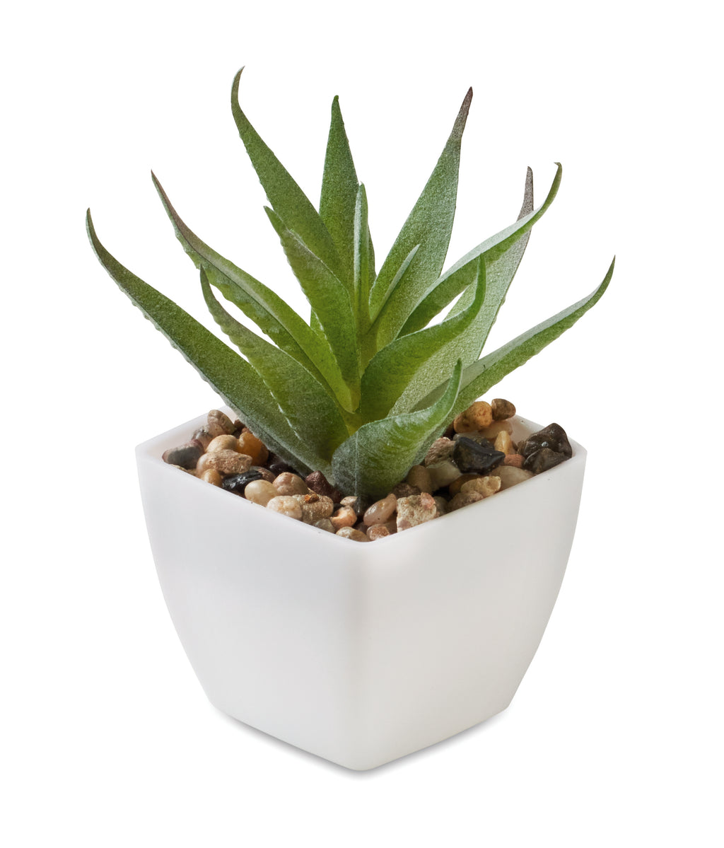 ARTILOE Mini Artificial Aloe Plant