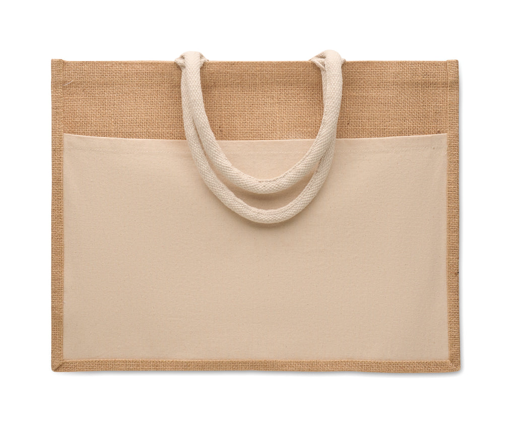 BAGA Laminated Jute Shopping Bag