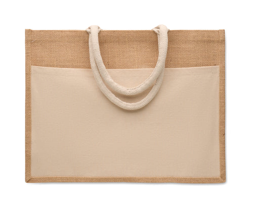 BAGA Laminated Jute Shopping Bag