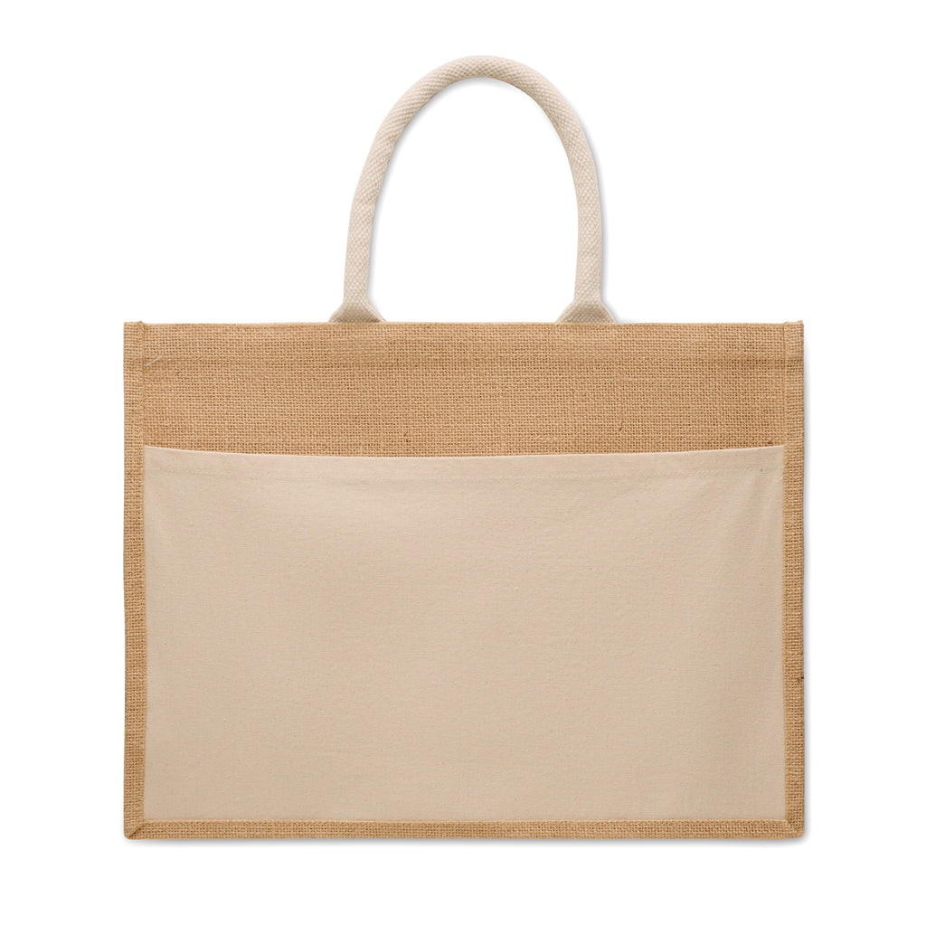 BAGA Laminated Jute Shopping Bag