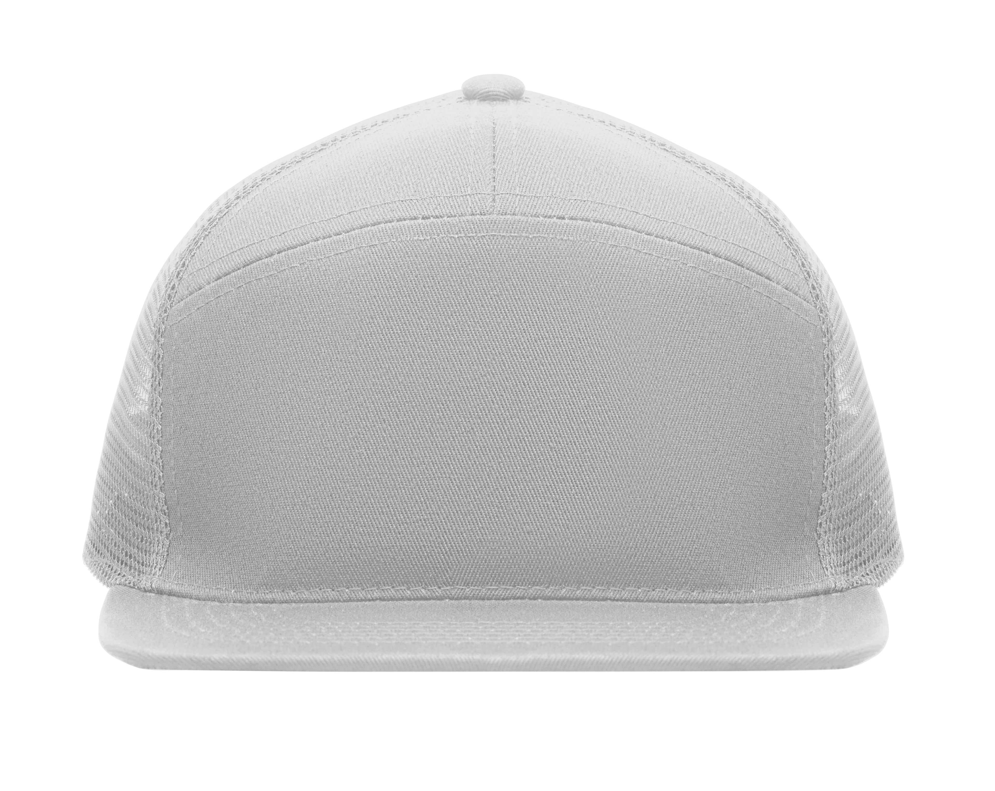 BEAD 7 Panel Cotton Twill Flat Visor Cap