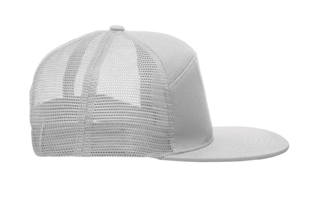 BEAD 7 Panel Cotton Twill Flat Visor Cap