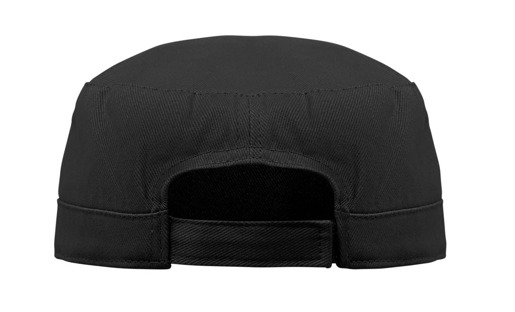 Field Military Style Cap in Brushed Cotton