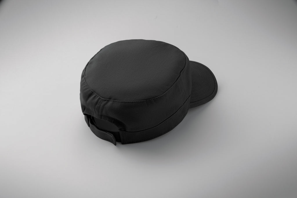 Field Military Style Cap in Brushed Cotton