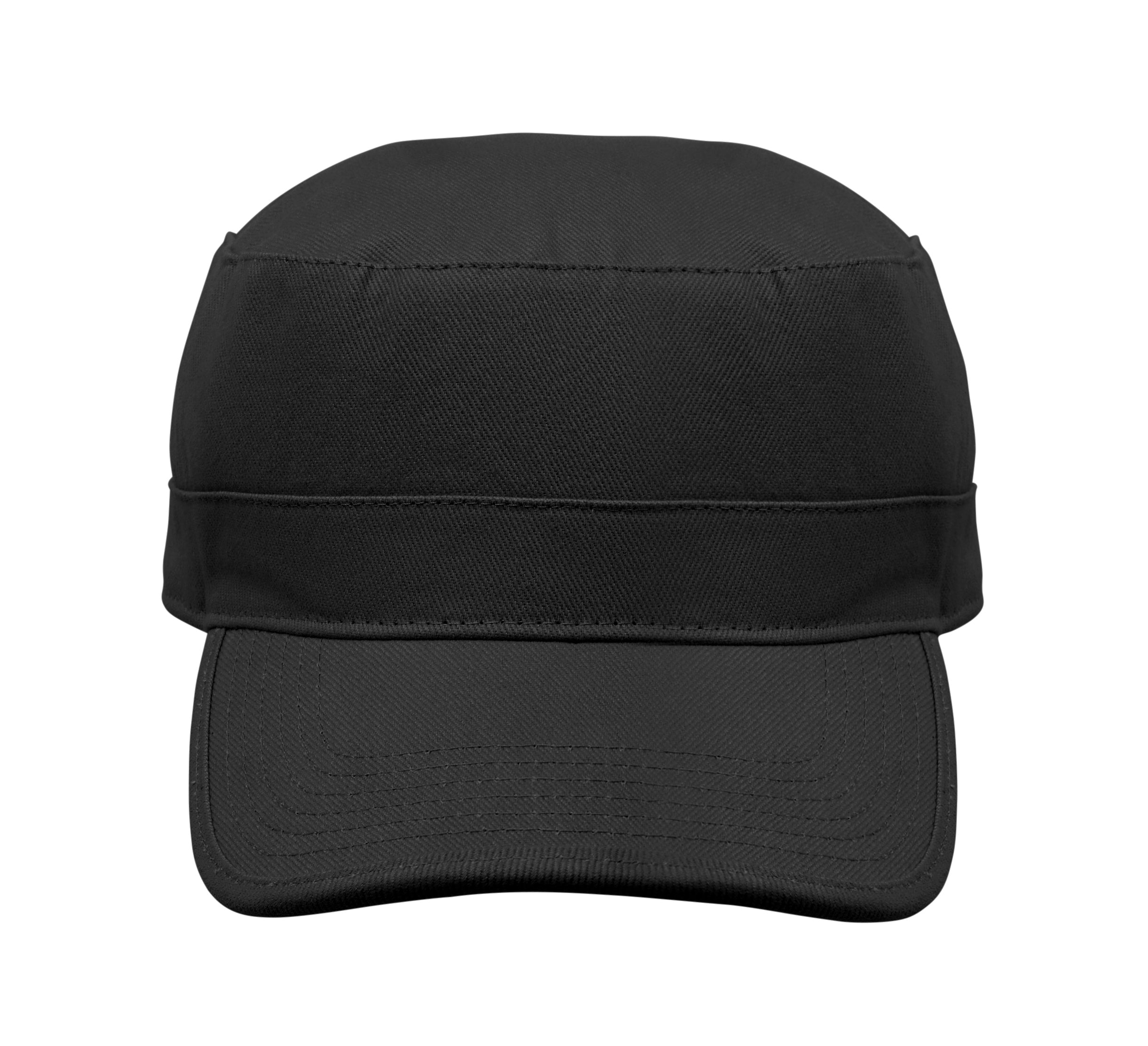 Field Military Style Cap in Brushed Cotton