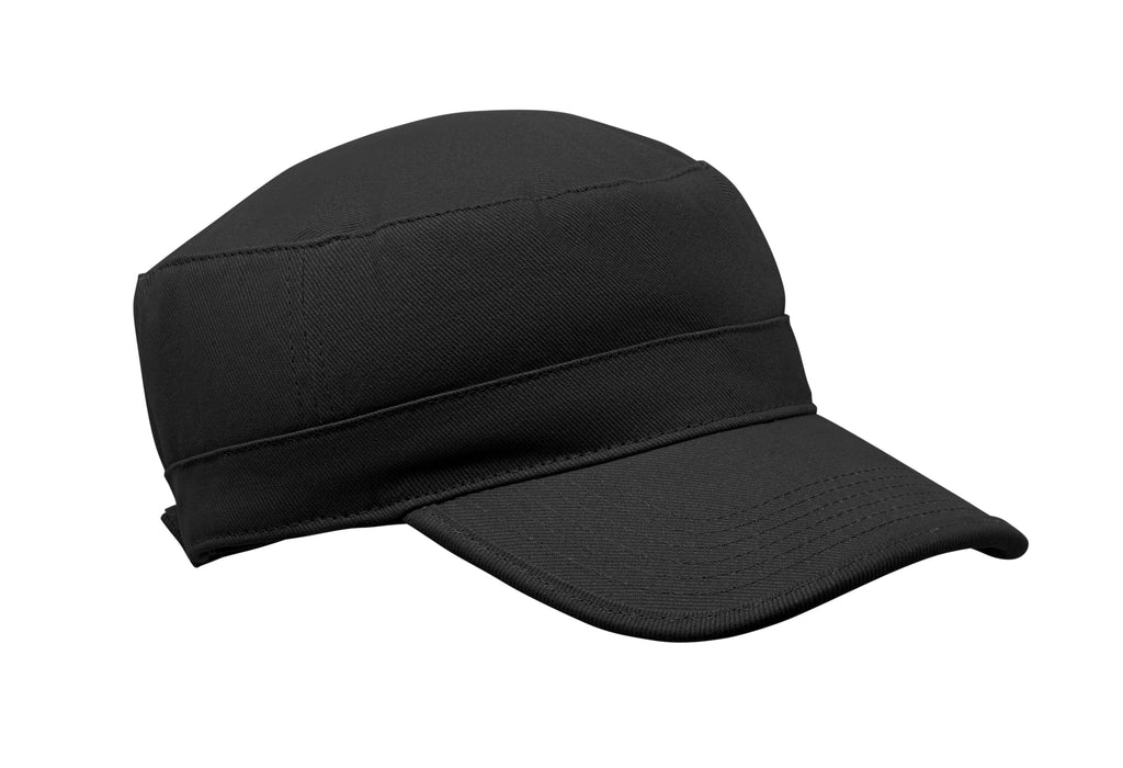 Field Military Style Cap in Brushed Cotton