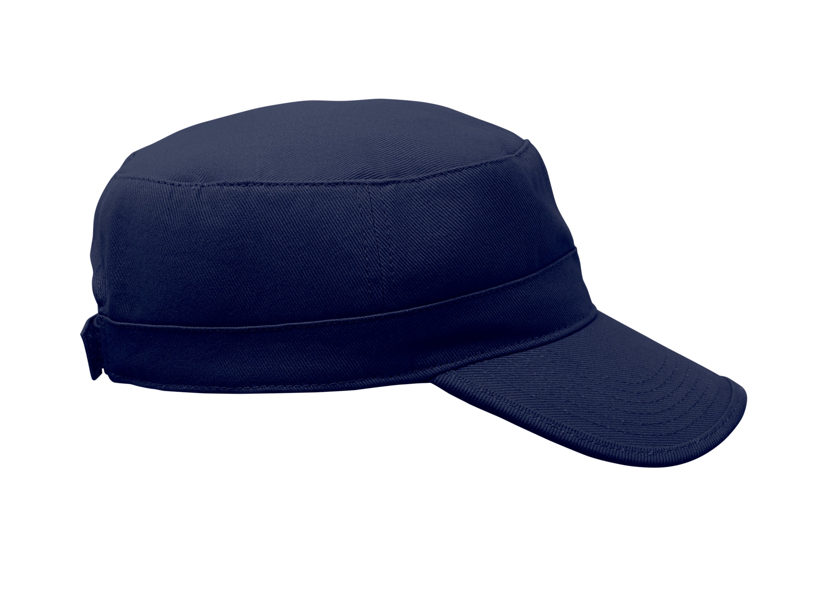 Field Military Style Cap in Brushed Cotton