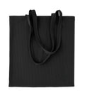 CORDY B Corduroy Shopping Bag with Long Handles