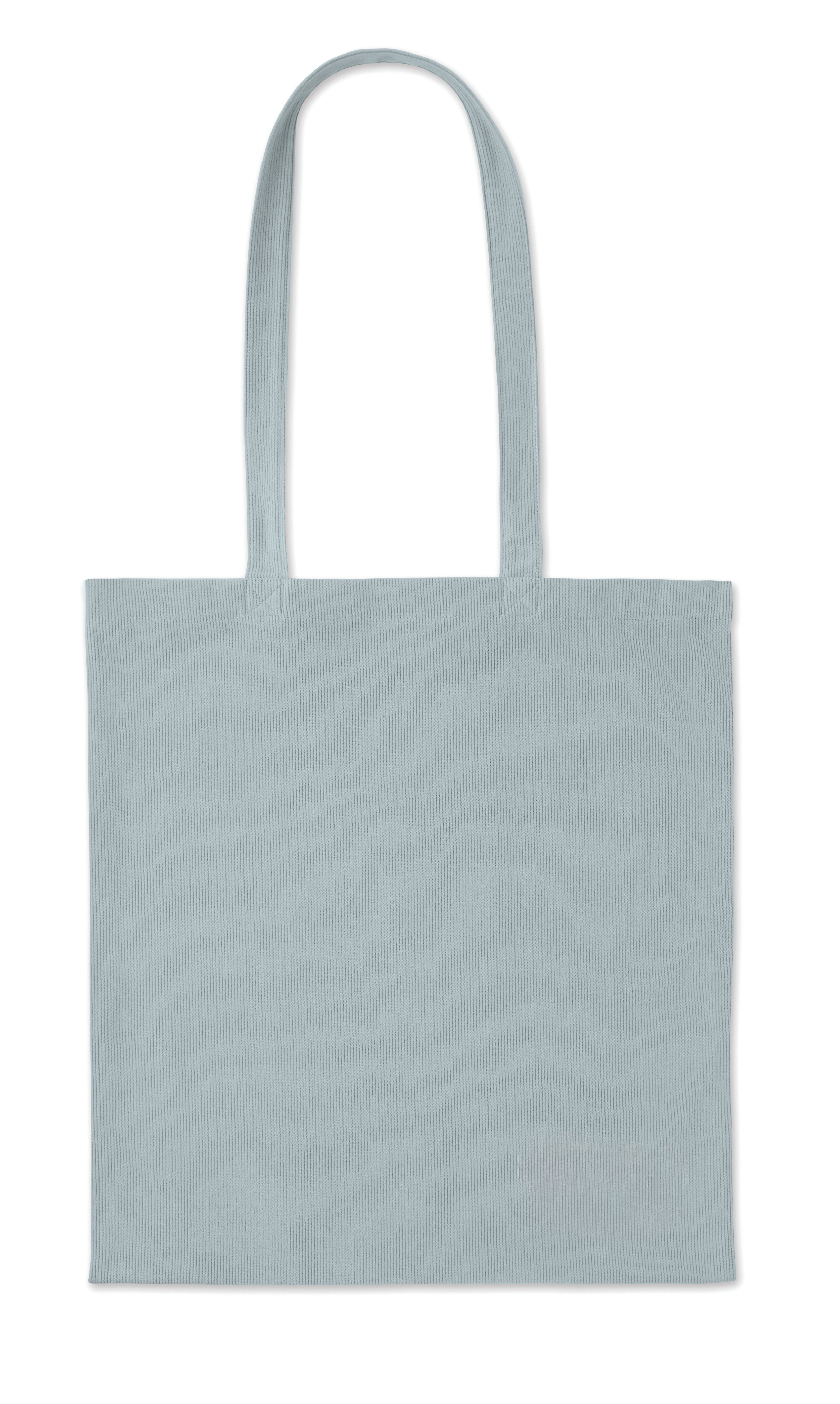 CORDY B Corduroy Shopping Bag with Long Handles