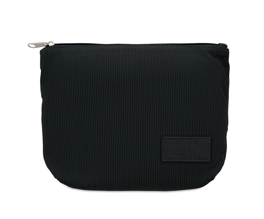 CORDY T Corduroy Cosmetic Bag with Lining