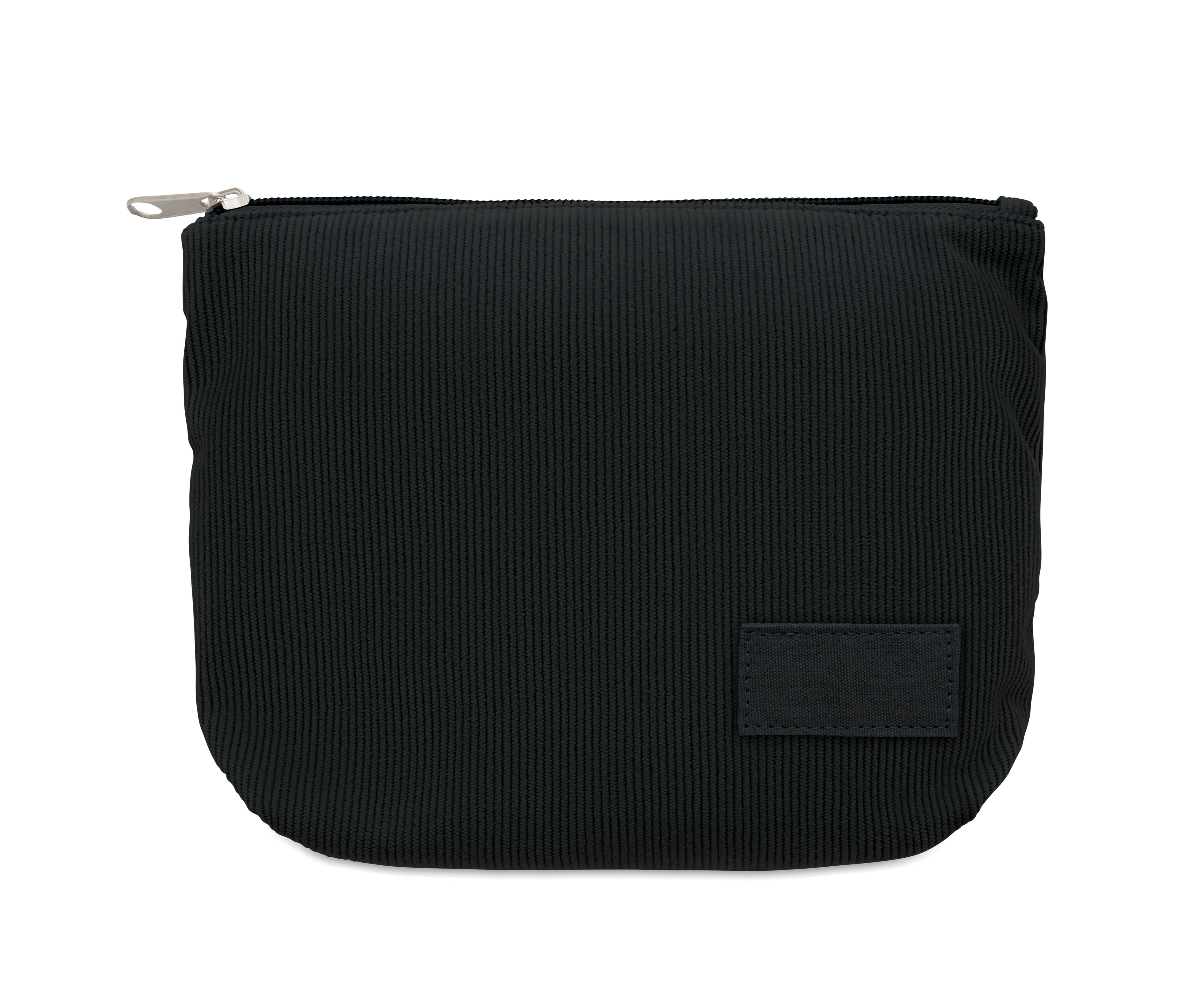 CORDY T Corduroy Cosmetic Bag with Lining