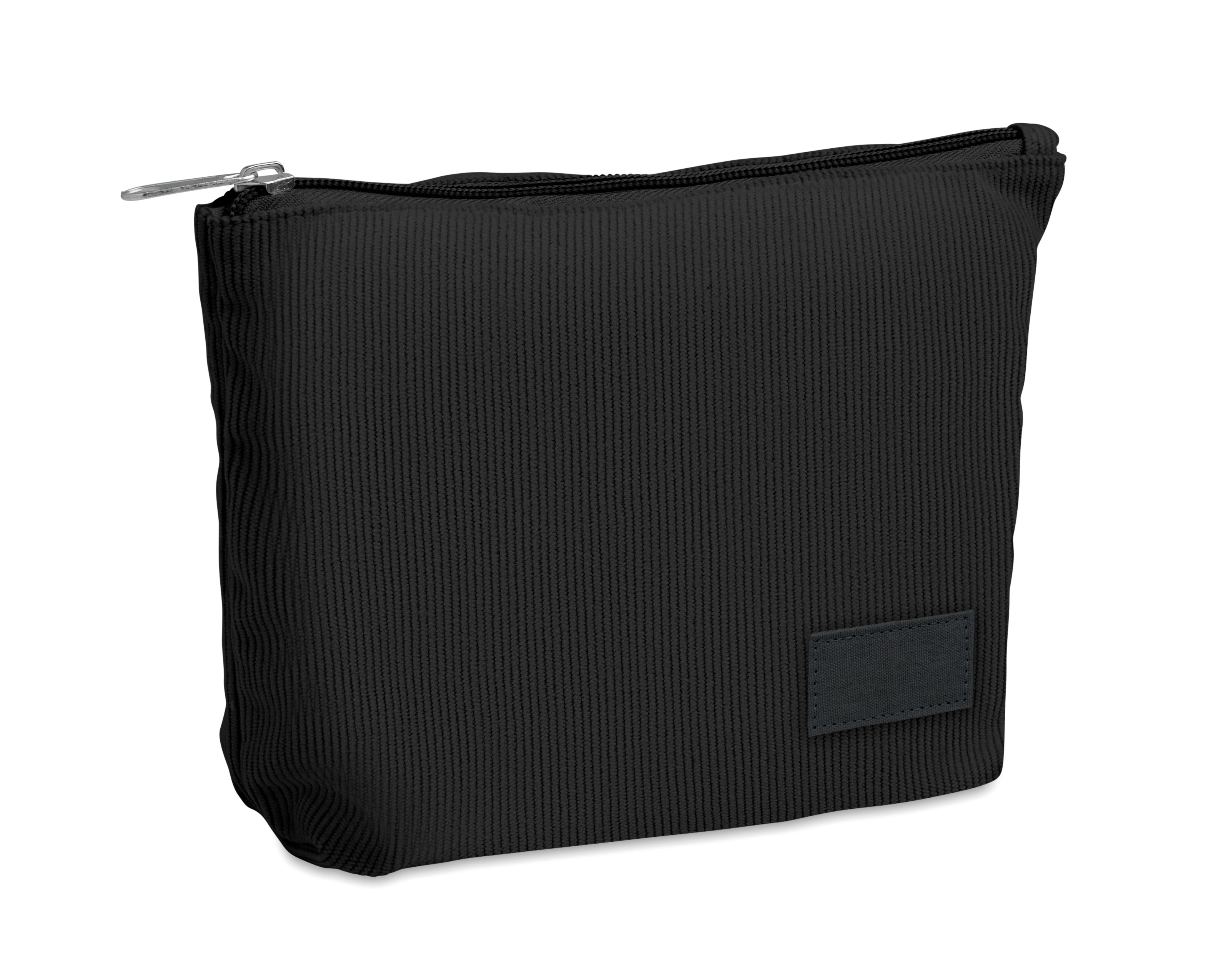 CORDY T Corduroy Cosmetic Bag with Lining