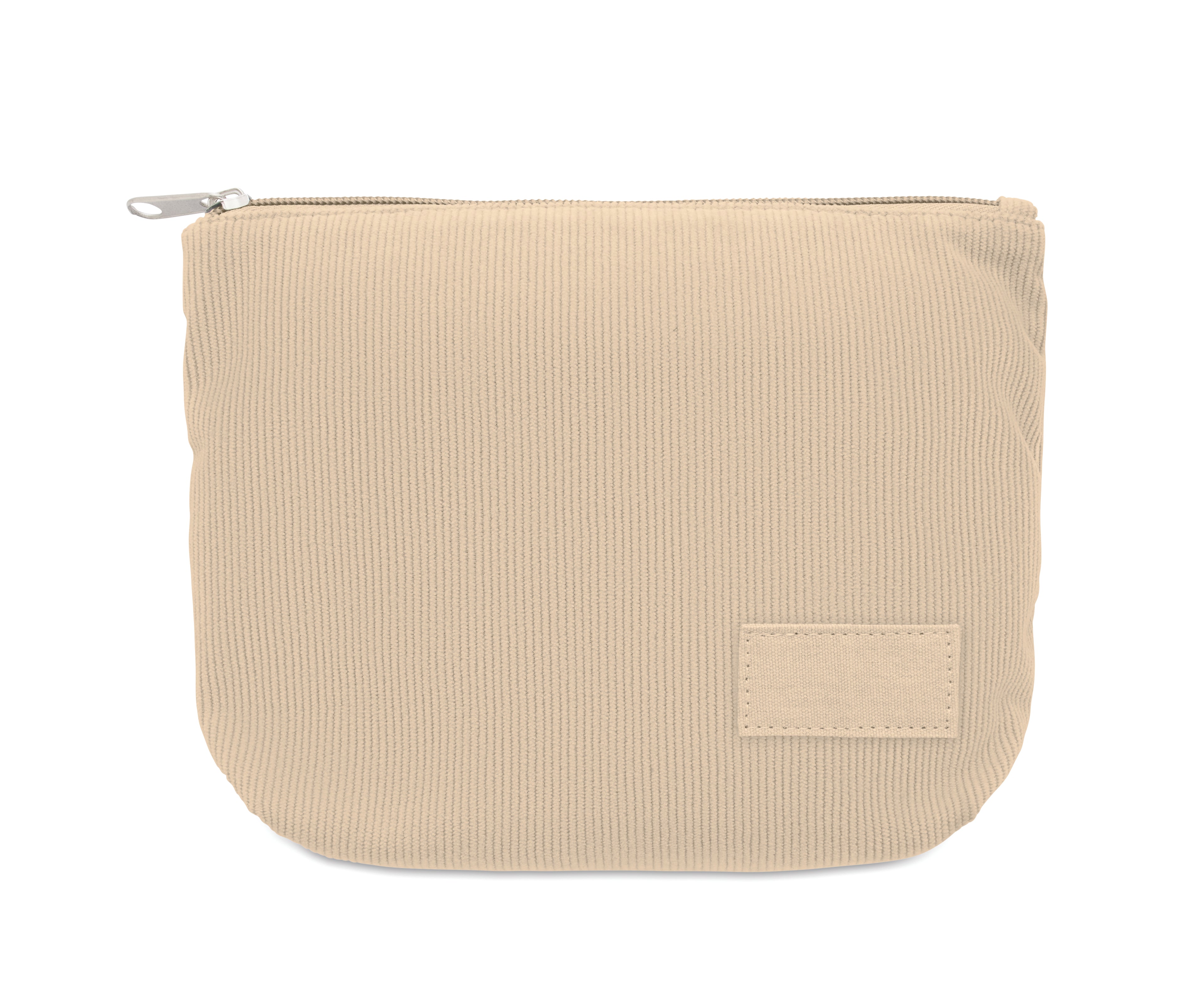 CORDY T Corduroy Cosmetic Bag with Lining