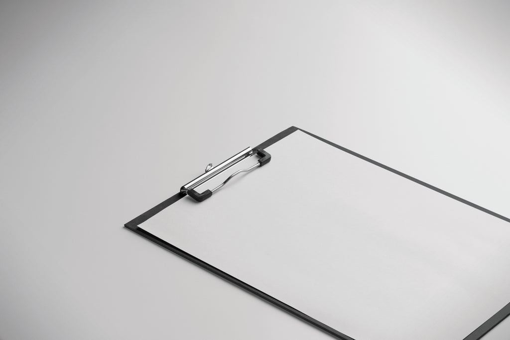 CLIPA Cardboard Clipboard A4 with Silver Clip