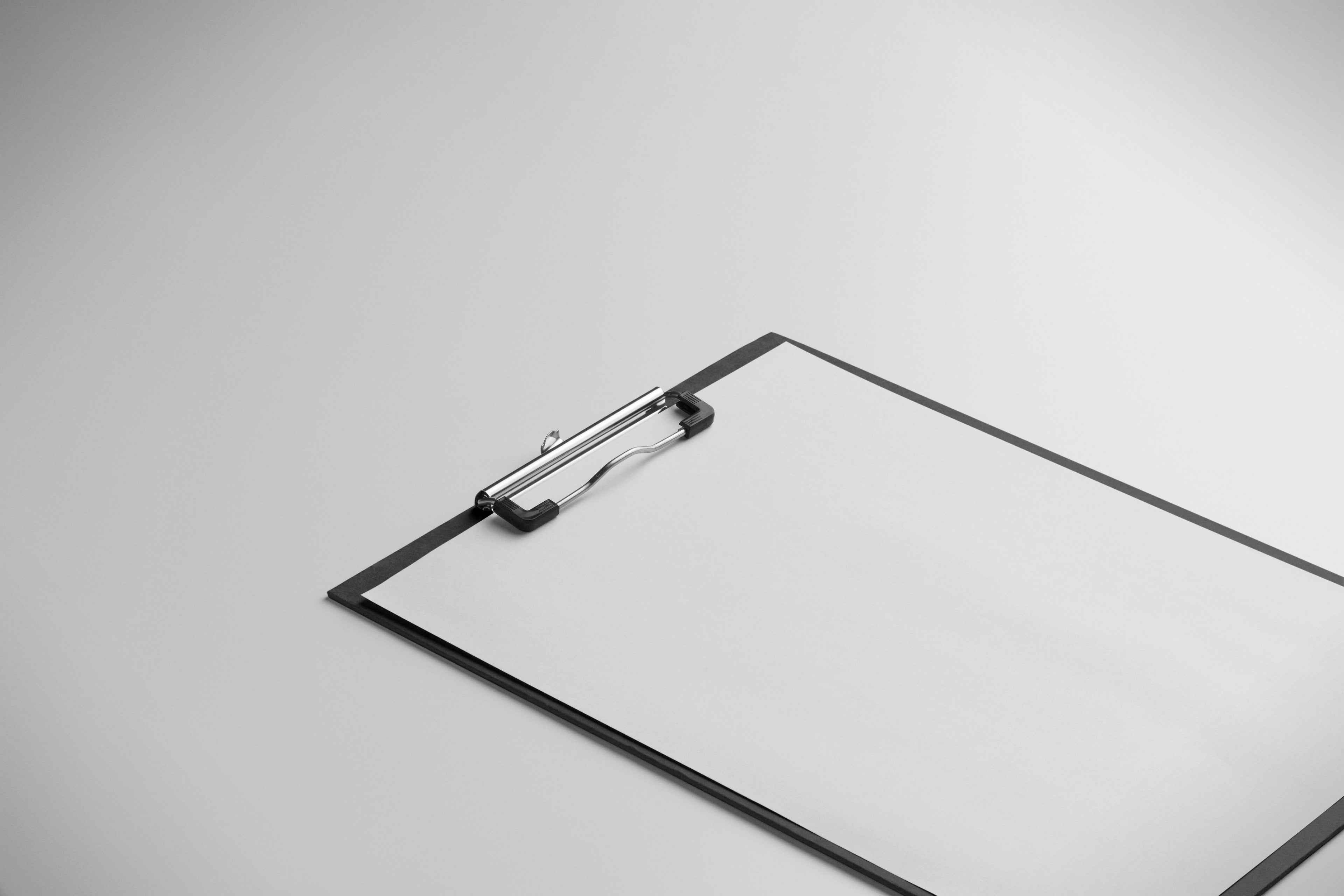 CLIPA Cardboard Clipboard A4 with Silver Clip