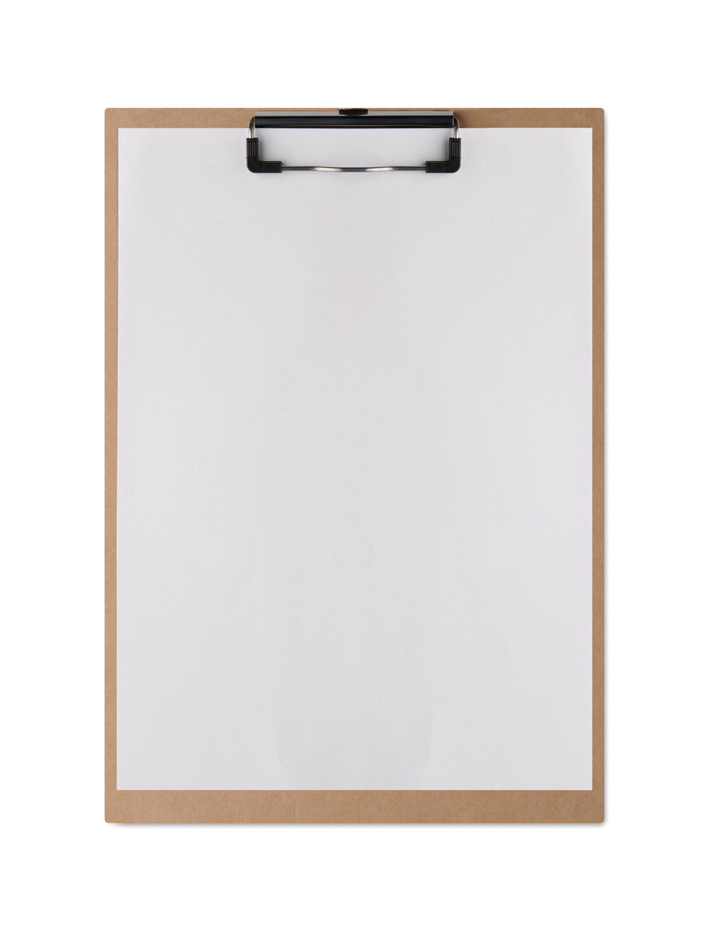 CLIPA Cardboard Clipboard A4 with Silver Clip