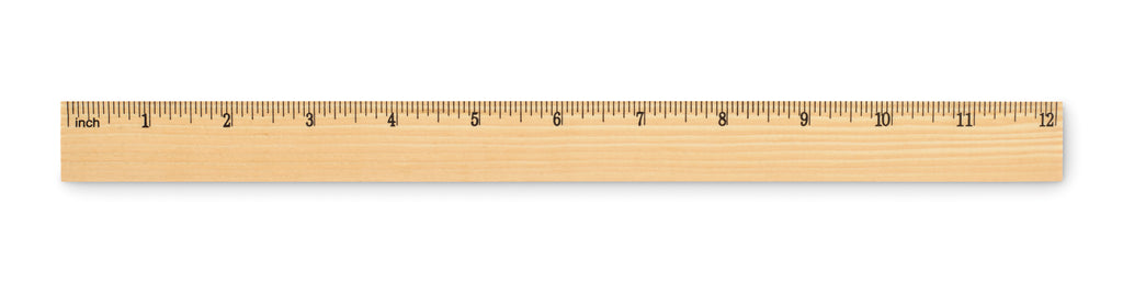 RULER30 Pine Wood Ruler 30cm