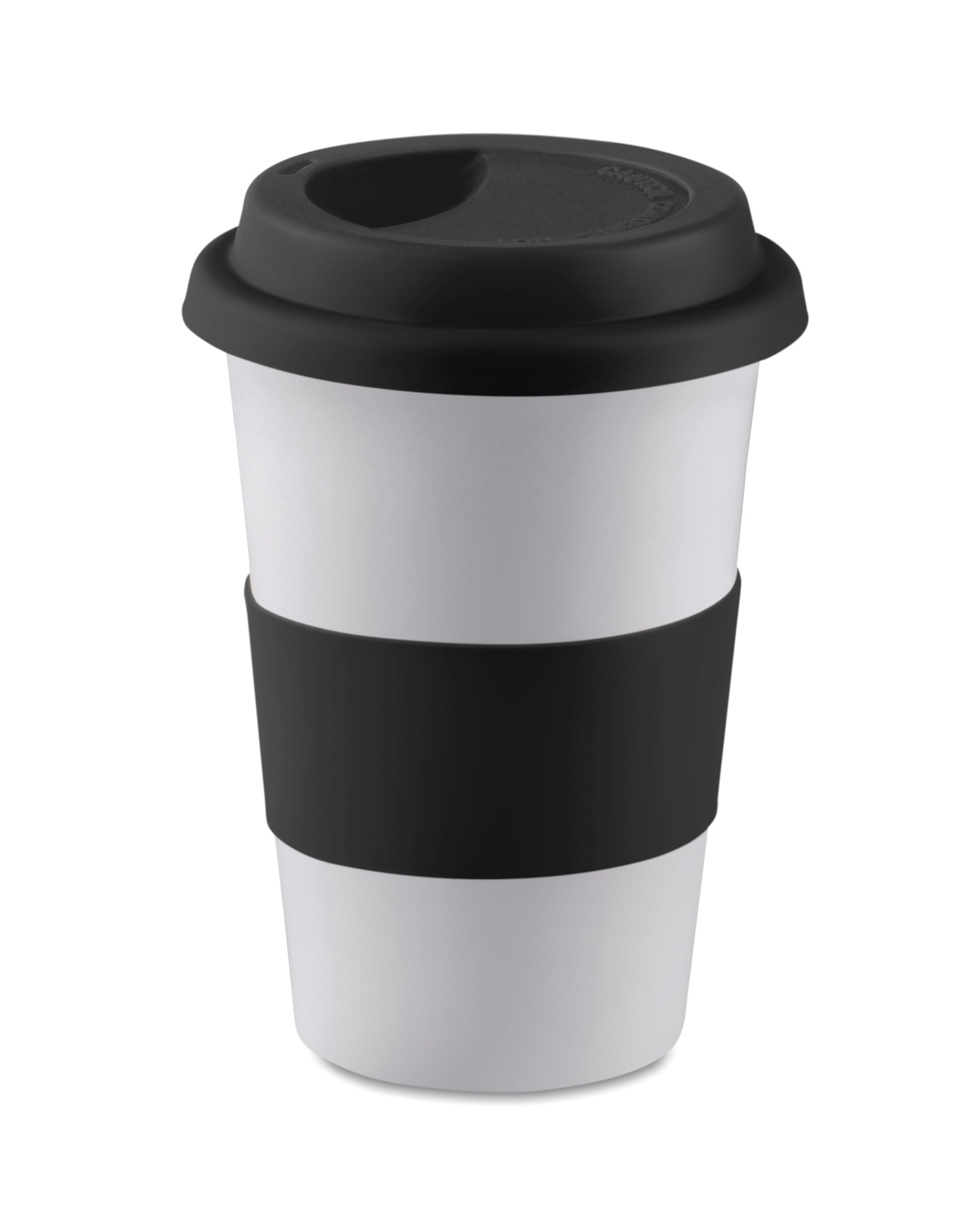 TRIBECA Ceramic Mug with Silicone Lid and Sleeve